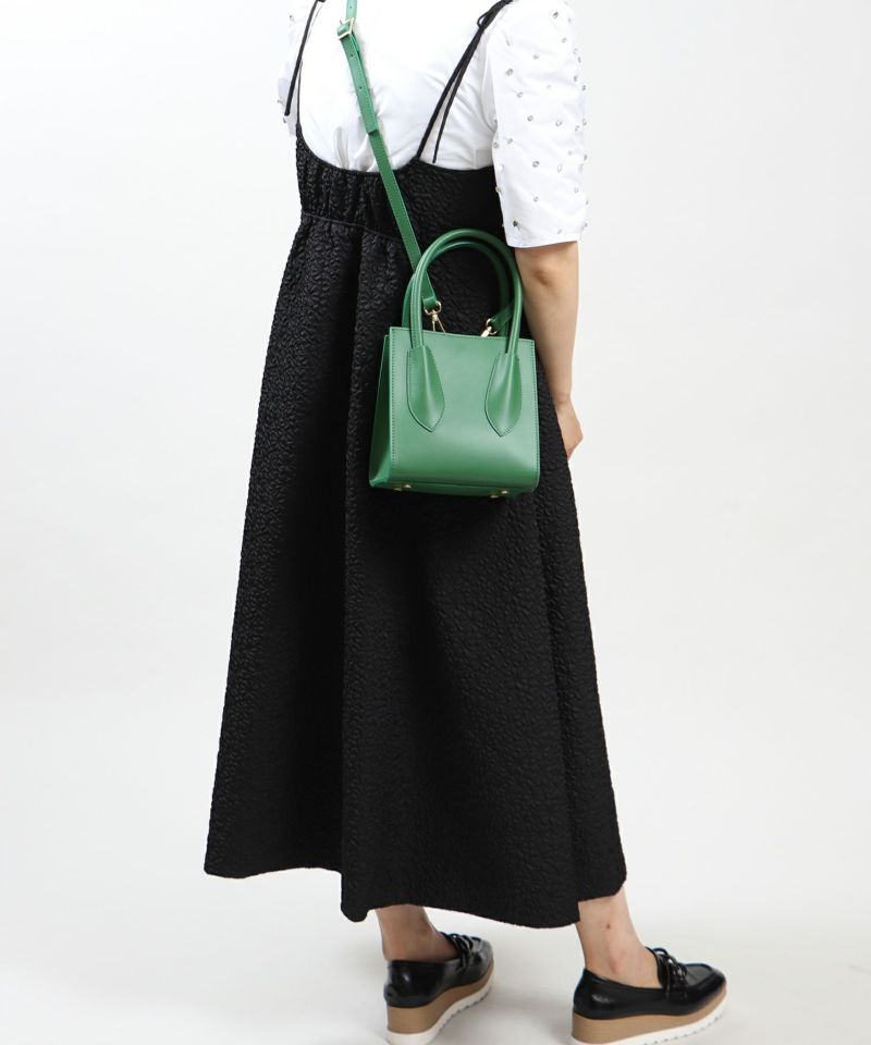 ベース（BASE）/【イタリア製】本革 2WAY スクエアミニハンドバッグ イタリア製 本革 2WAY スクエアミニハンドバッグ | トートバッグ