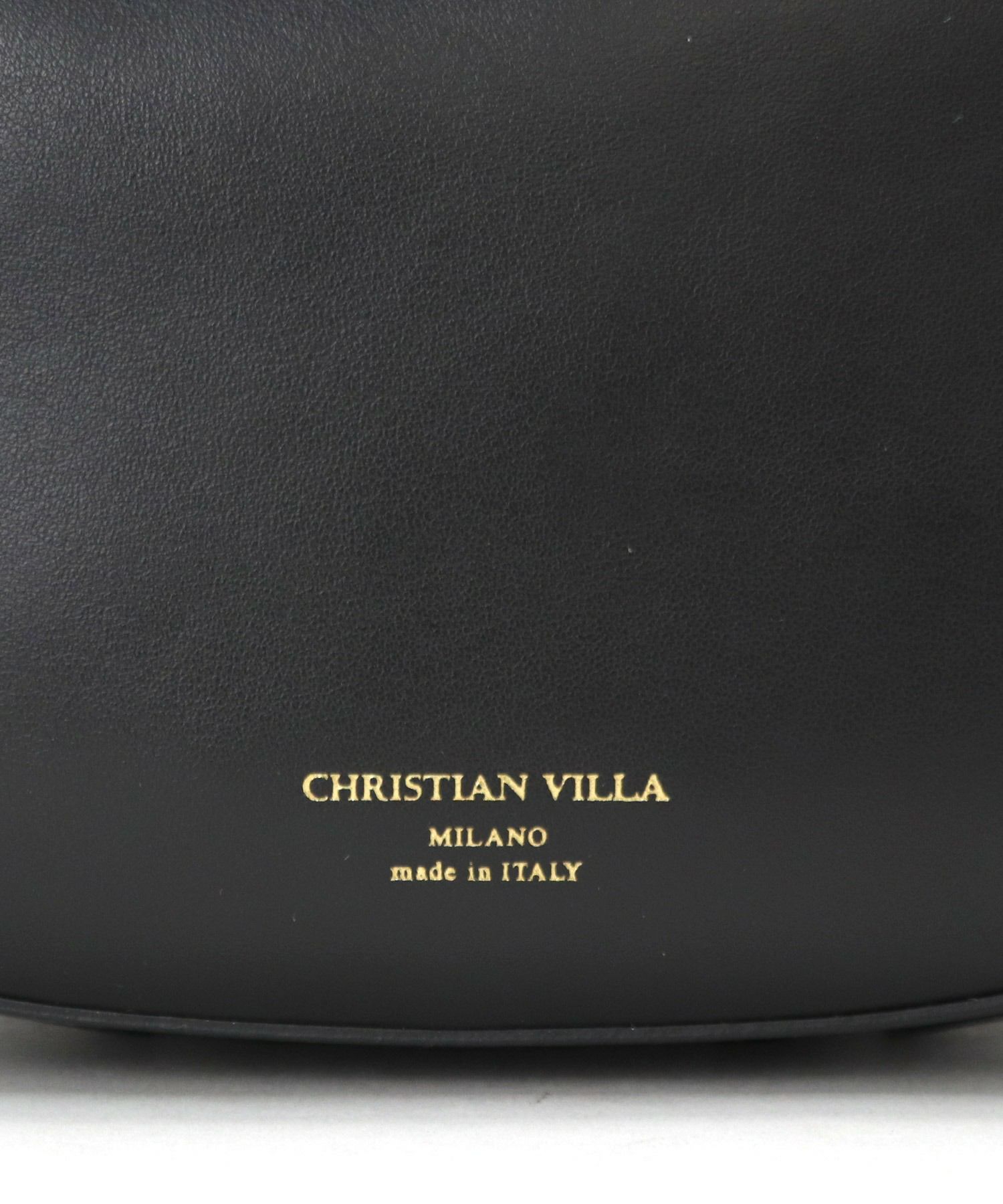 CHRISTIAN VILLA】 イタリア製 3WAY カーフレザーショルダーバッグ 