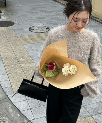 【yuna様コラボアイテム】 スマートワイドデザイン 3層式 ミニトートバッグ