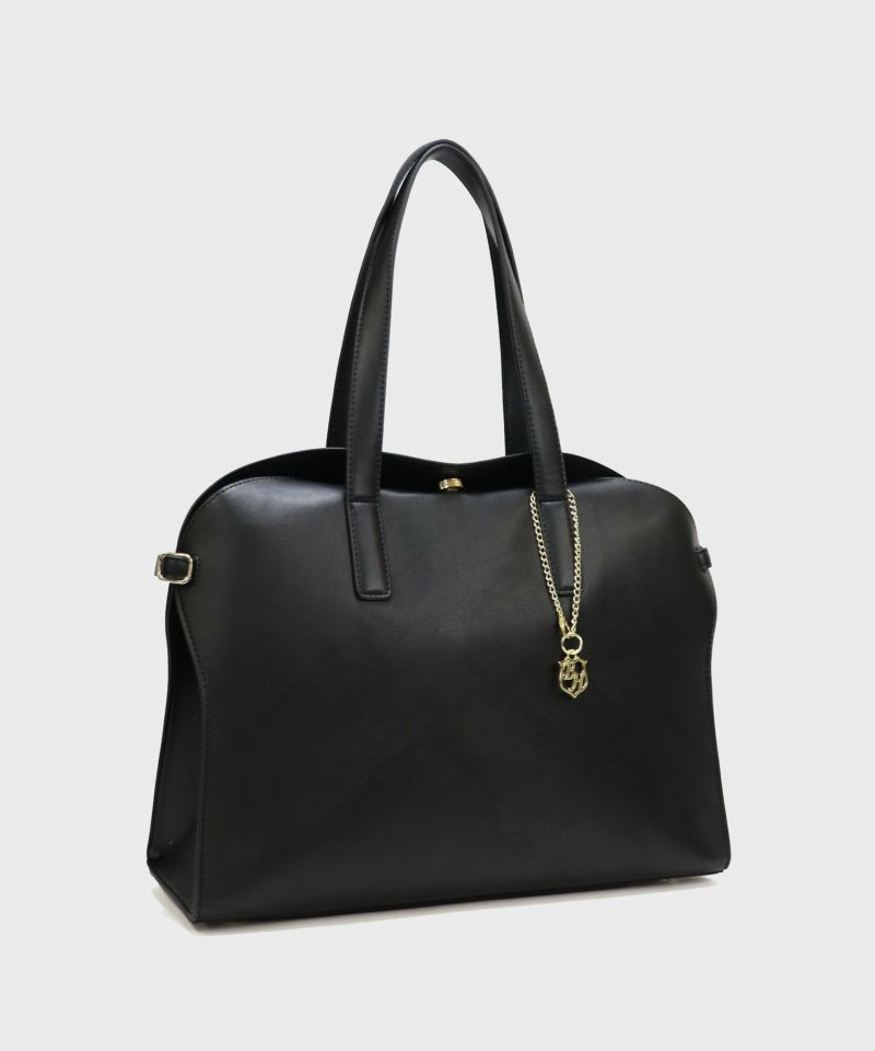 Bermosa]2WAY 仕切りポケット3層式 サイドベルト 2WAYトートバッグ