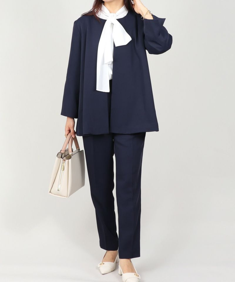 ユナイテッドトウキョウ　ノーカラーパンツスーツセットアップ UNITED TOKYO SET UP STYLE｜UNITED TOKYO ONLINE STORE