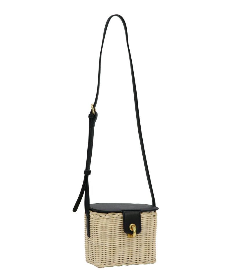 さきCOOLA Paint Rattan Bag クーラ ラタンかごバッグ セール】ラタンカゴバッグ（かごバッグ）｜COOCO（クーコ）の